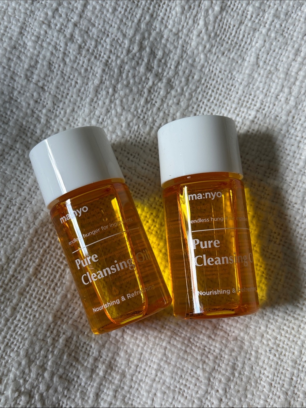 ⭐️ 5 for $20 - 2 New ma:nyo Pure Cleansing Oil Samples .84oz each